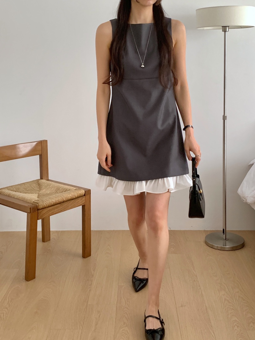 RE:OPENING韓國直郵女裝新品26春夏職業真品推薦時尚連衣裙RE:OPENING連衣裙