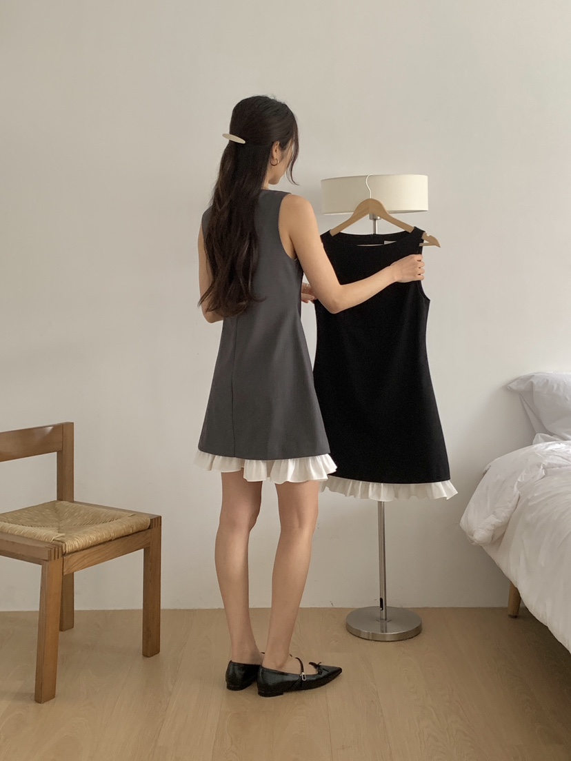 RE:OPENING韓國直郵女裝新品26春夏職業真品推薦時尚連衣裙RE:OPENING連衣裙