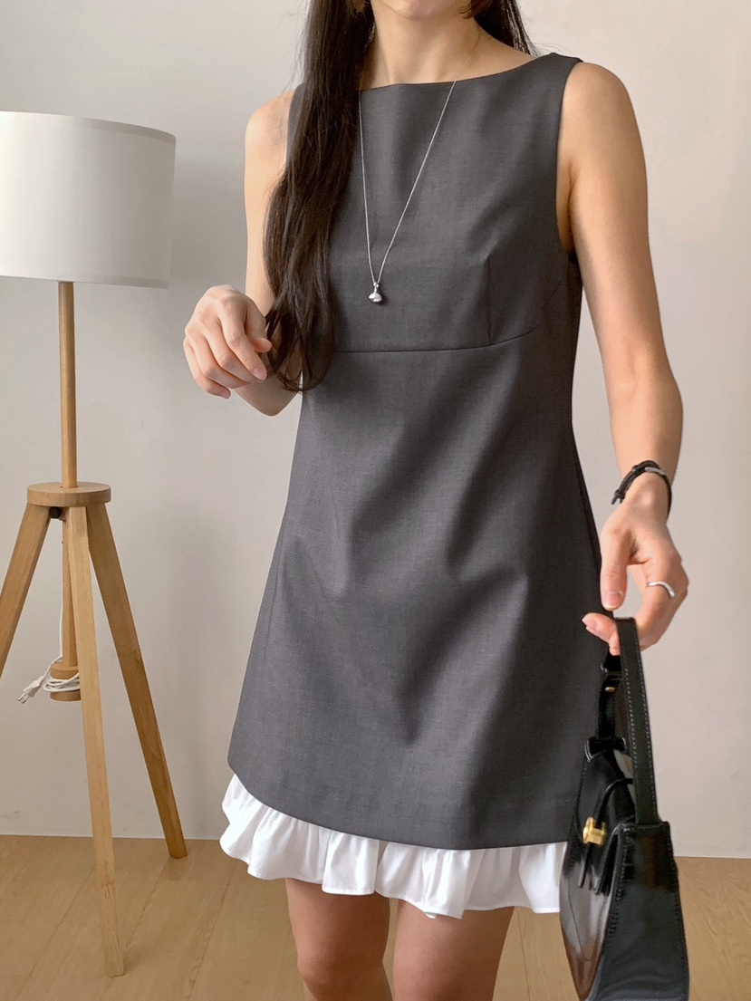 RE:OPENING韓國直郵女裝新品26春夏職業真品推薦時尚連衣裙RE:OPENING連衣裙