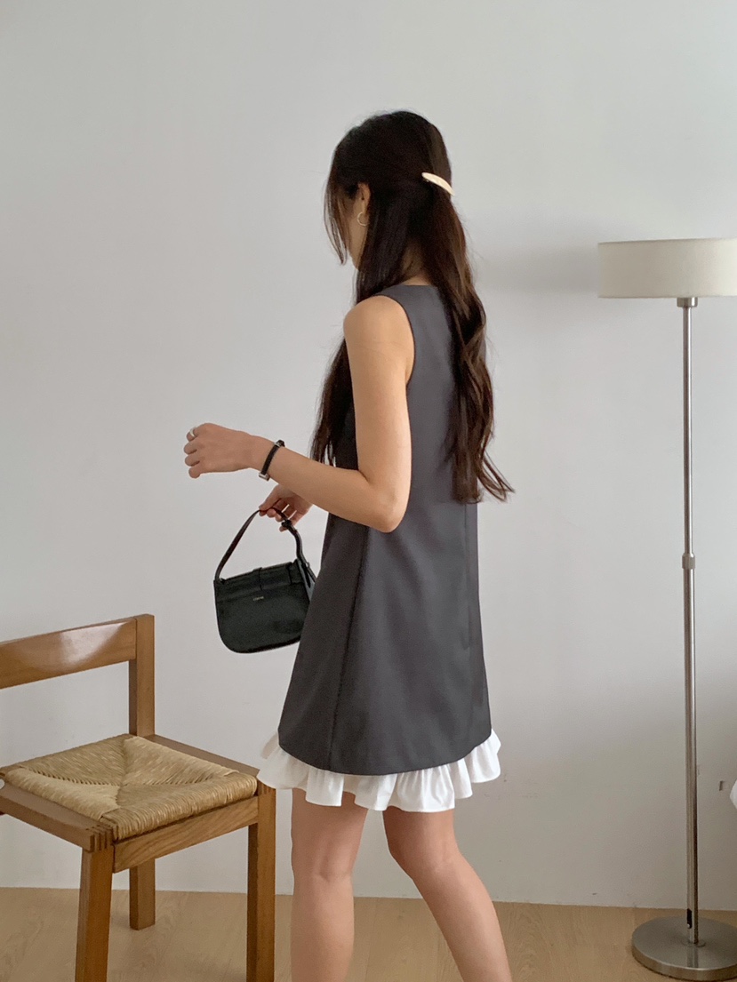 RE:OPENING韓國直郵女裝新品26春夏職業真品推薦時尚連衣裙RE:OPENING連衣裙