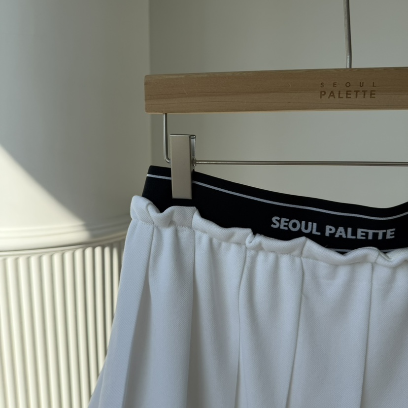 PALETTE-Q東大門代購女士新款26春夏推薦人氣短裙百褶褶裙PALETTE-Q短裙