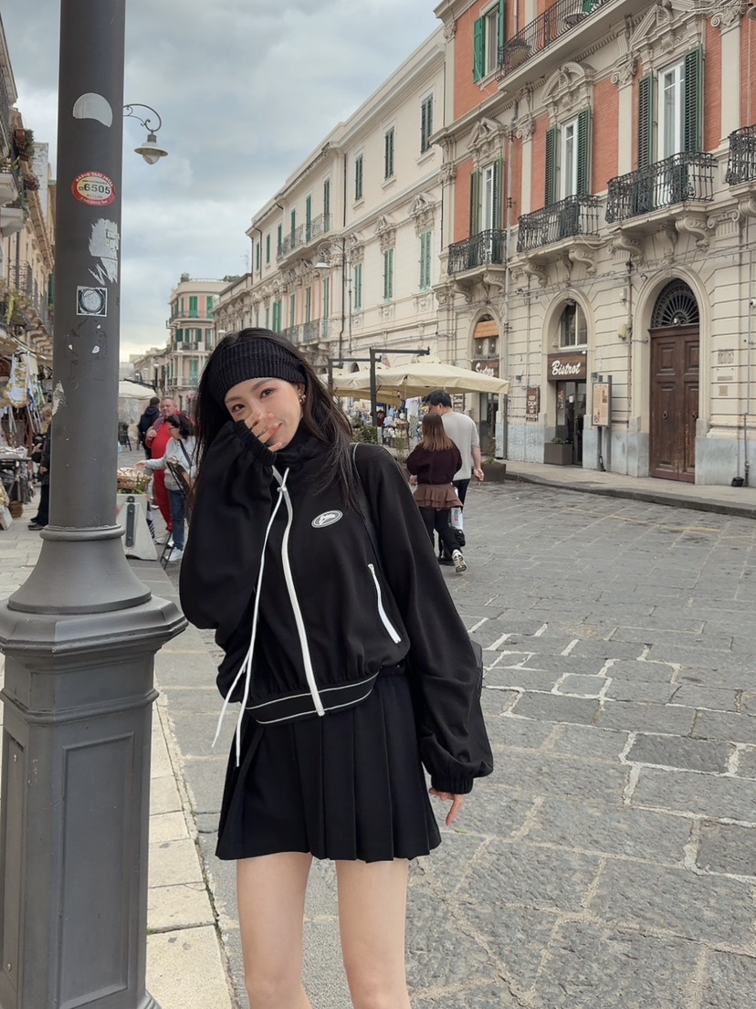 PALETTE-Q東大門代購女士新款26春夏推薦人氣短裙百褶褶裙PALETTE-Q短裙