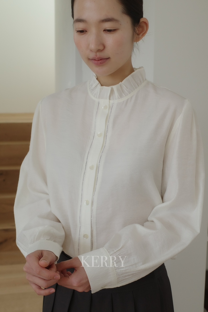KERRY韓國代購女裝新品推薦26春夏熱賣時尚人氣襯衫蕾絲衫KERRY襯衫/蕾絲衫