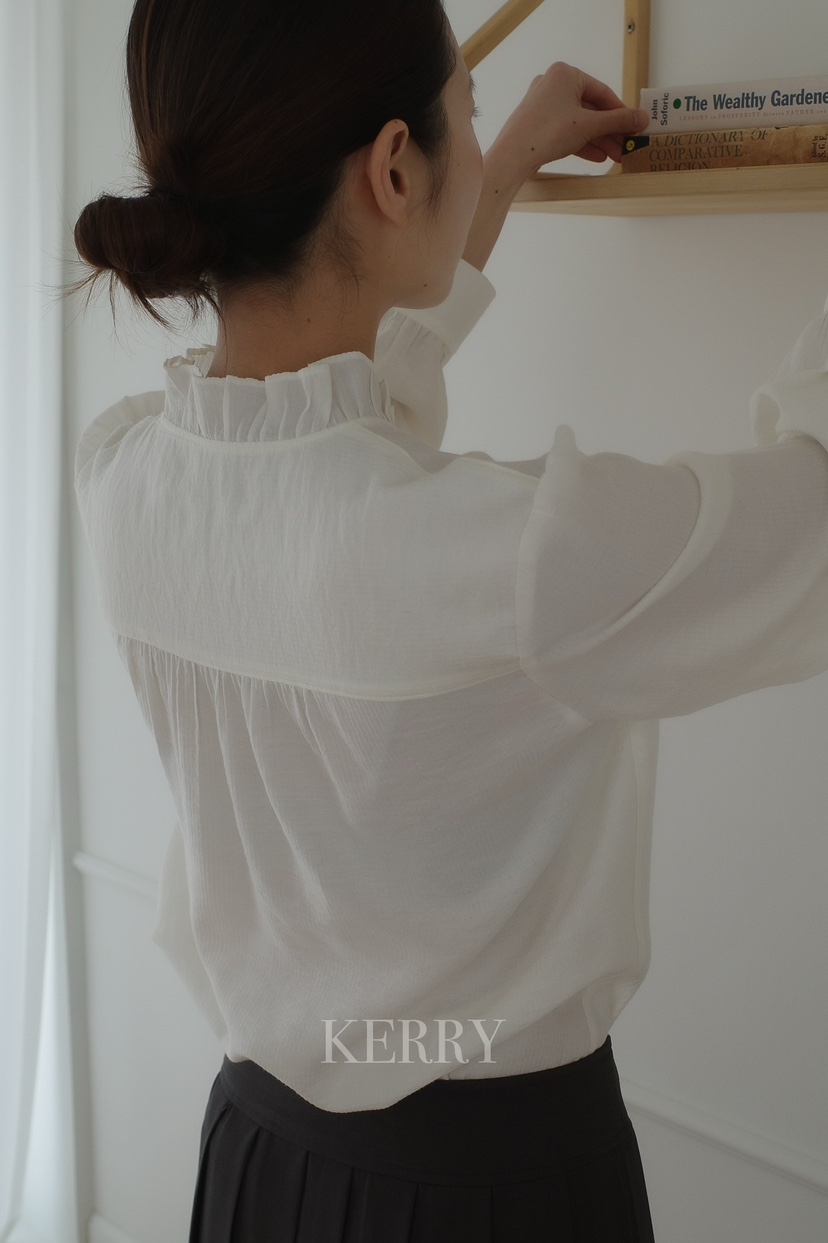 KERRY韓國代購女裝新品推薦26春夏熱賣時尚人氣襯衫蕾絲衫KERRY襯衫/蕾絲衫