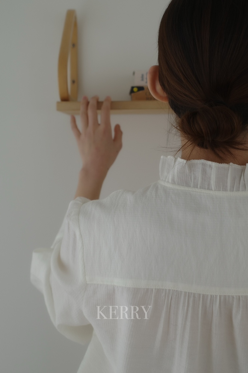 KERRY韓國代購女裝新品推薦26春夏熱賣時尚人氣襯衫蕾絲衫KERRY襯衫/蕾絲衫