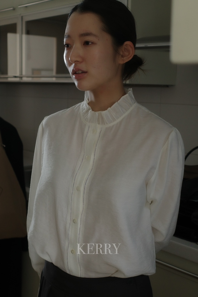 KERRY韓國代購女裝新品推薦26春夏熱賣時尚人氣襯衫蕾絲衫KERRY襯衫/蕾絲衫