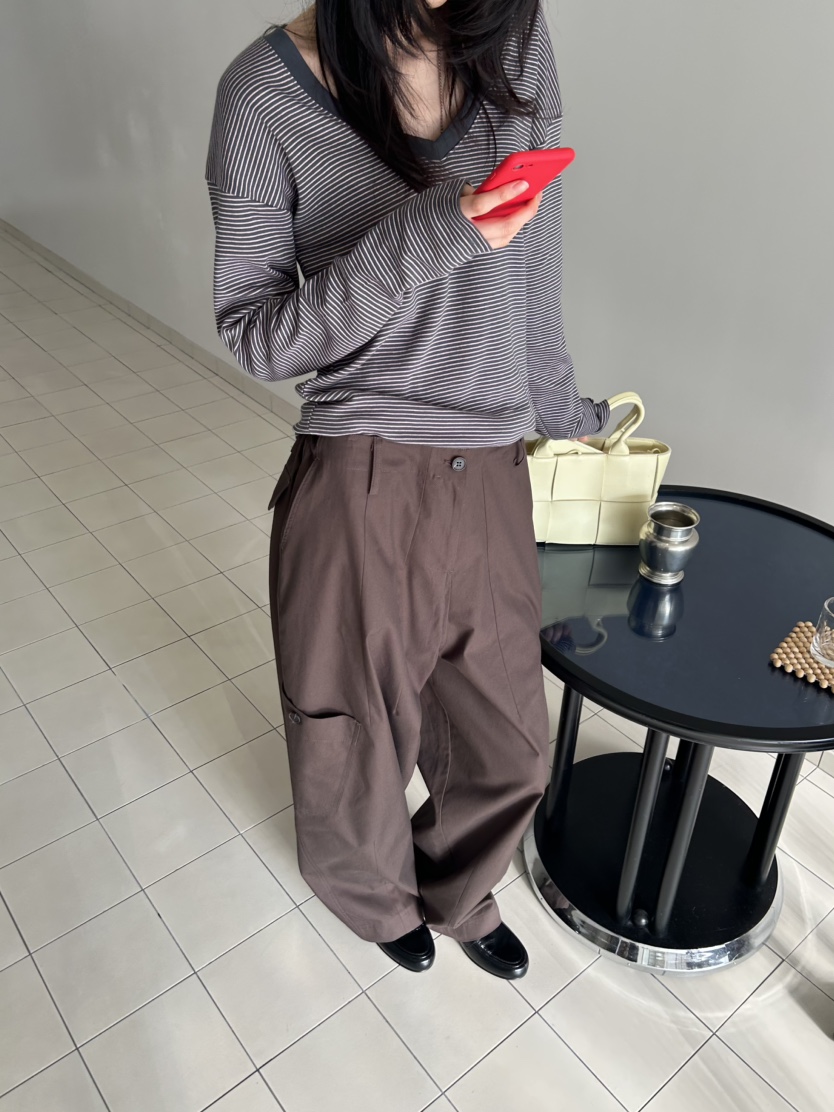 ME MO東大門實拍女裝新款熱賣人氣26春夏時尚休閑休閑褲ME MO休閑褲圖色3