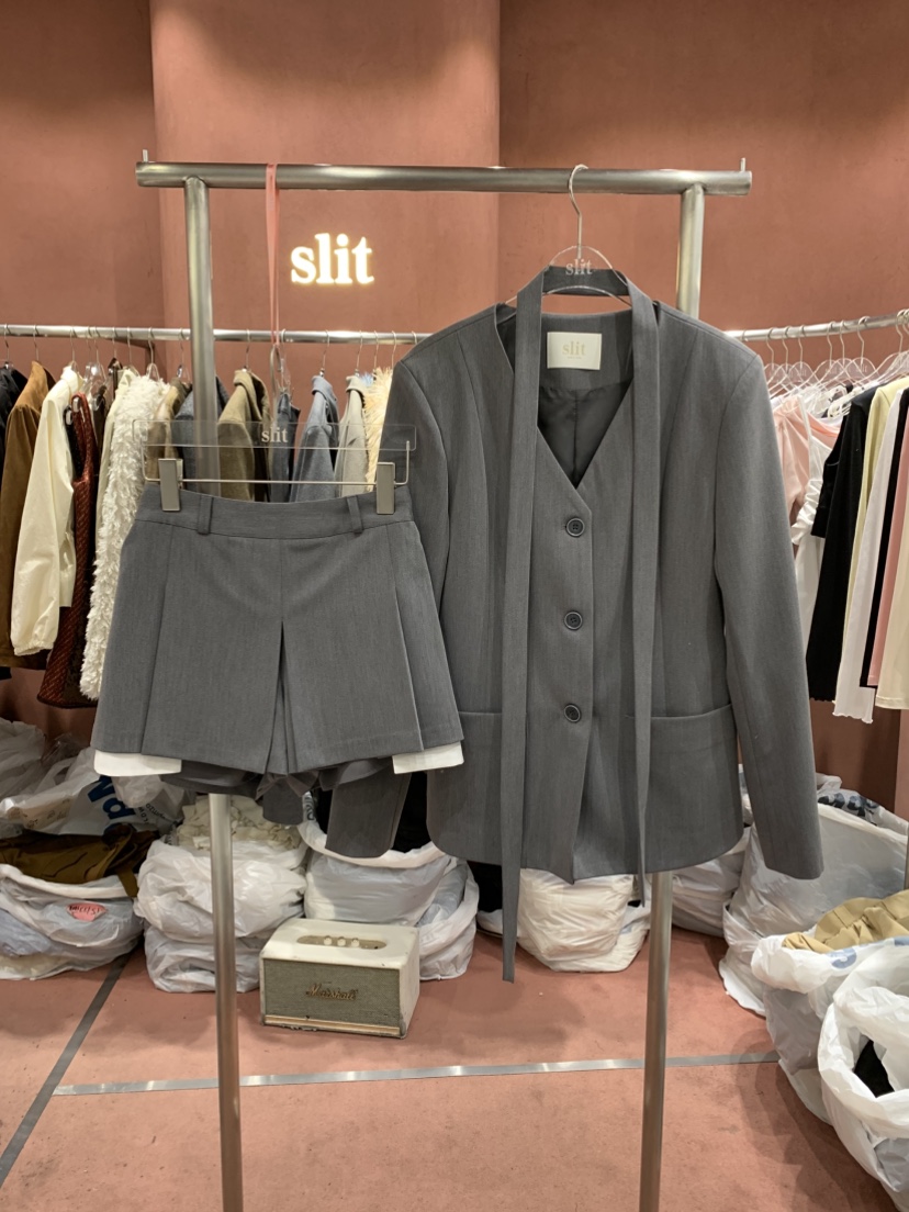 SLIT東大門直郵女裝新品熱賣人氣26春夏真品推薦休閑裙褲SLIT裙褲