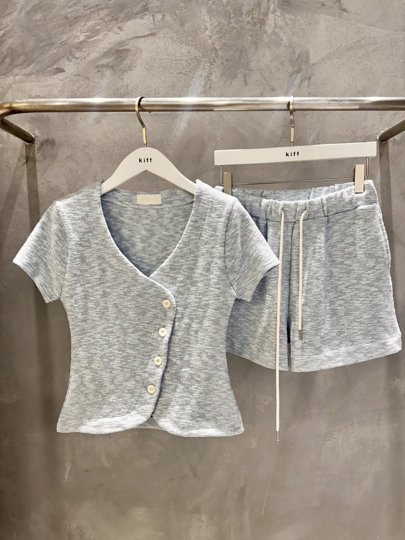 KIFF東大門實拍女裝新款人氣26春夏休閑推薦熱賣套裝套裝KIFF套裝