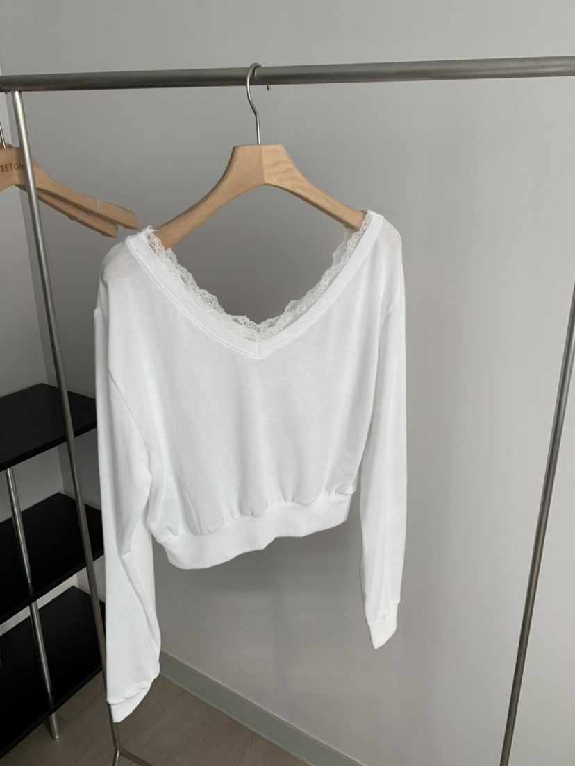 BETONE韓國代購女裝新款時尚人氣休閑職業真品26春夏長袖T恤BETONE長袖T恤