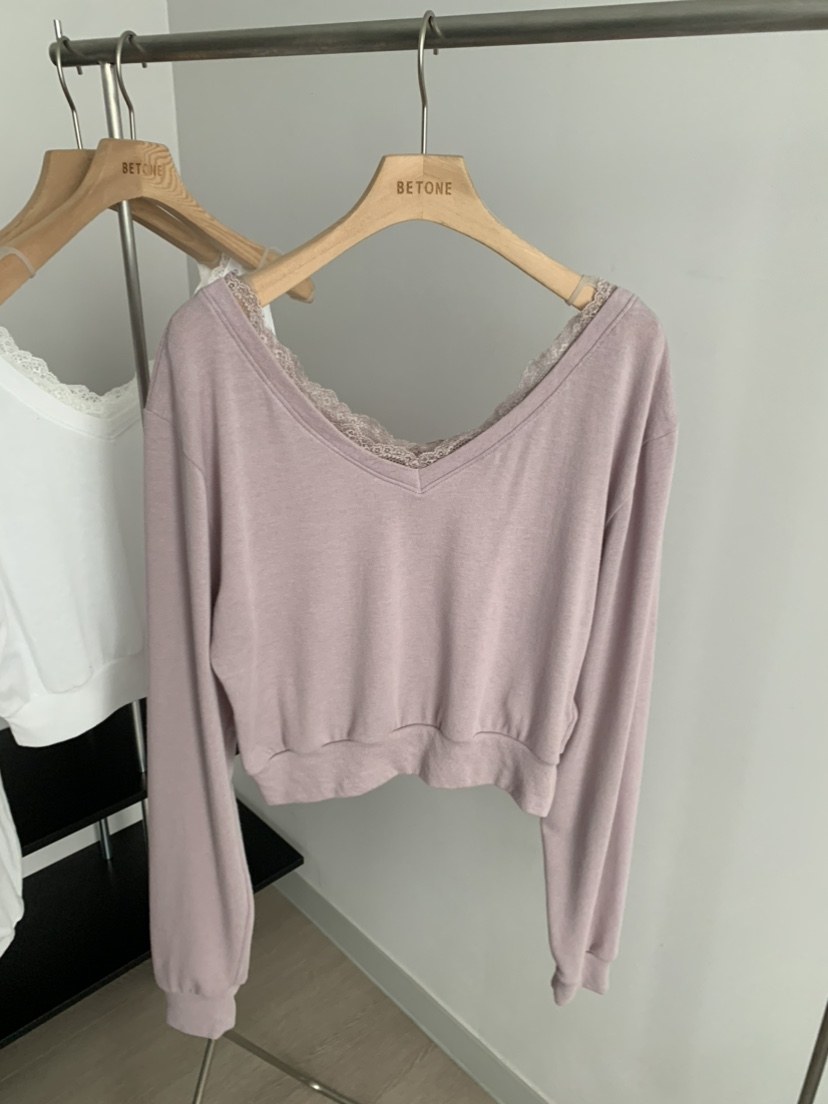 BETONE韓國代購女裝新款時尚人氣休閑職業真品26春夏長袖T恤BETONE長袖T恤圖色2