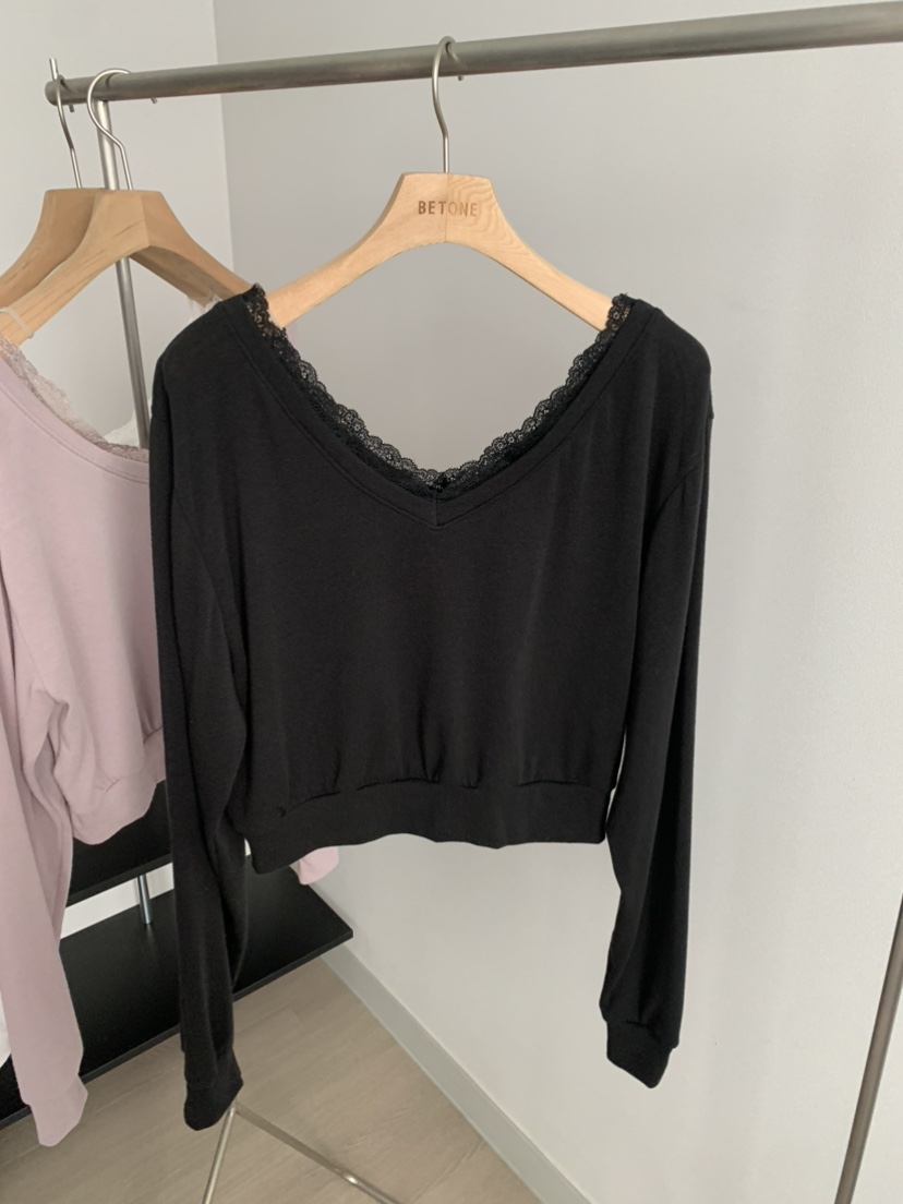 BETONE韓國代購女裝新款時尚人氣休閑職業真品26春夏長袖T恤BETONE長袖T恤圖色3