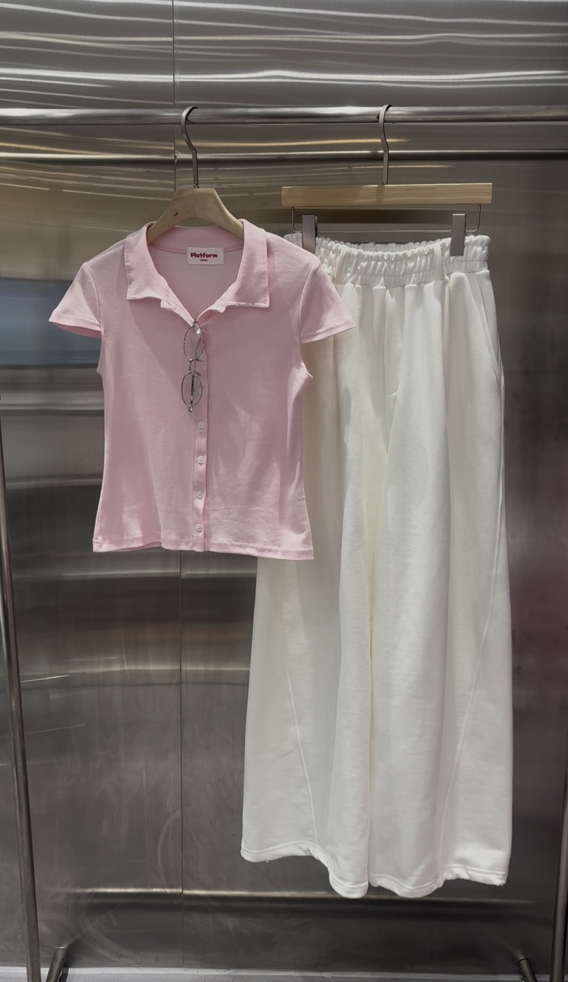 PLATFORM-L東大門實拍女裝新款26春夏真品熱賣休閑時尚T恤PLATFORMT恤