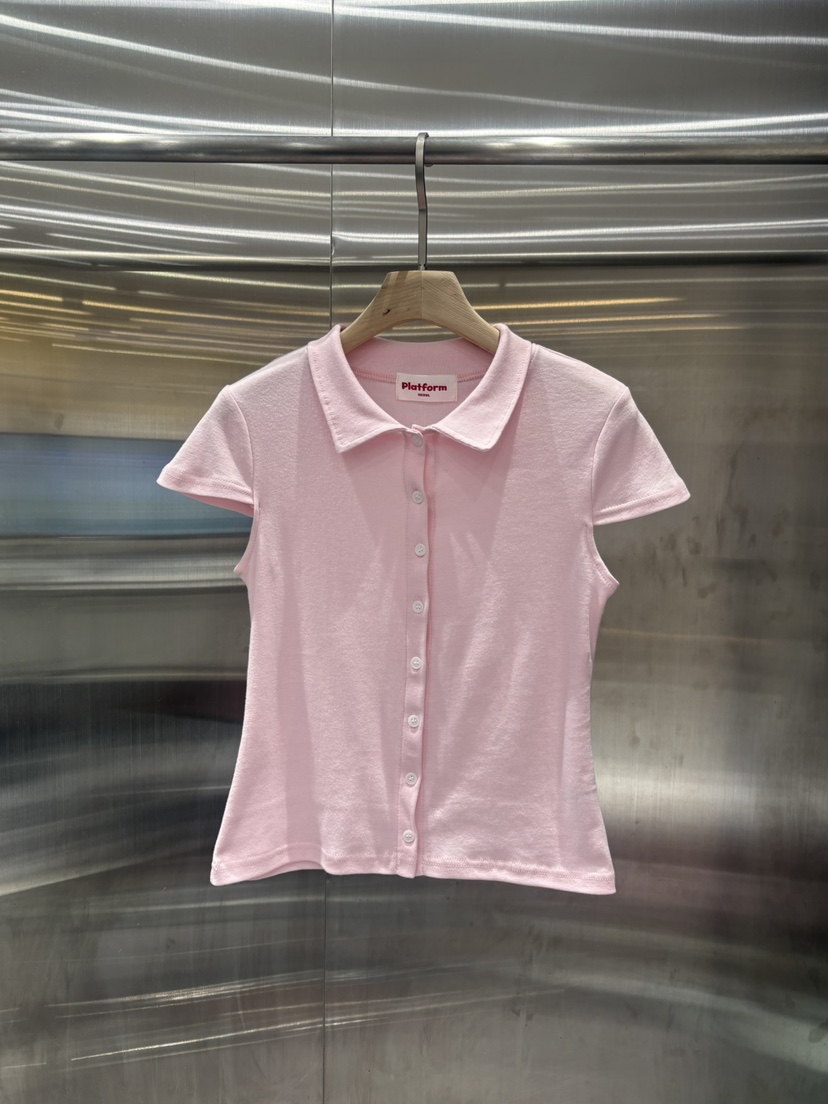 PLATFORM-L東大門實拍女裝新款26春夏真品熱賣休閑時尚T恤PLATFORMT恤圖色1