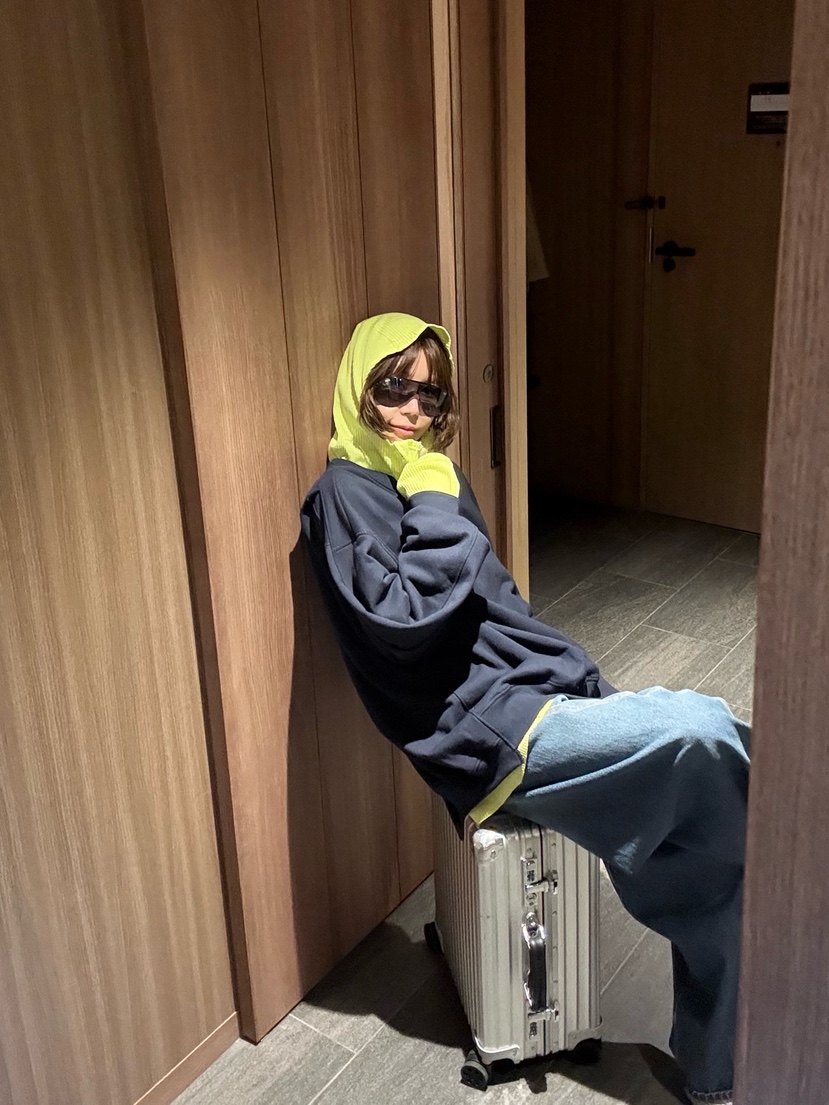 PARIS MATCH韓國代購女裝新品真品休閑衛衣華夫格連帽衫PARIS MATCH衛衣