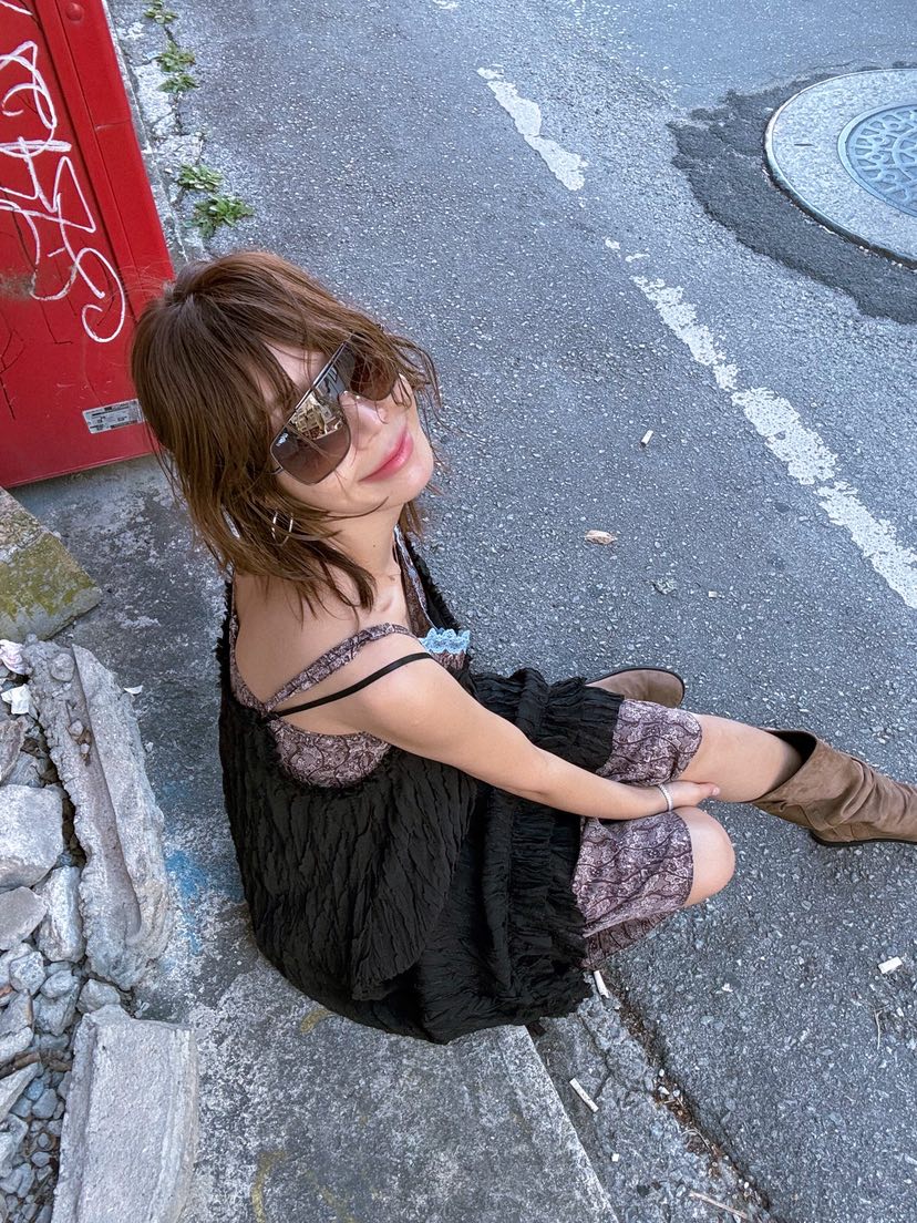 PARIS MATCH韓國直郵女士新款熱賣休閑真品連衣裙不含內搭PARIS MATCH連衣裙