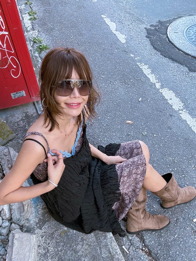 PARIS MATCH韓國直郵女士新款熱賣休閑真品連衣裙不含內搭PARIS MATCH連衣裙