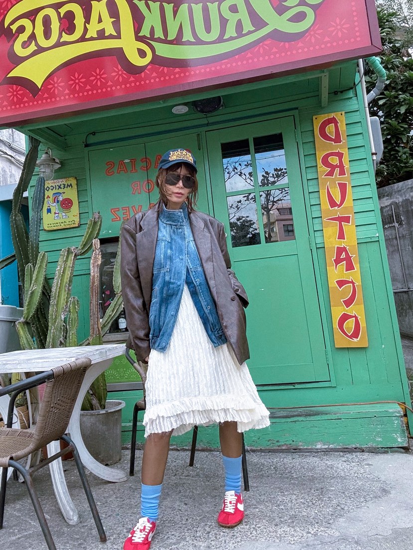 PARIS MATCH韓國直郵女士新款熱賣休閑真品連衣裙不含內搭PARIS MATCH連衣裙