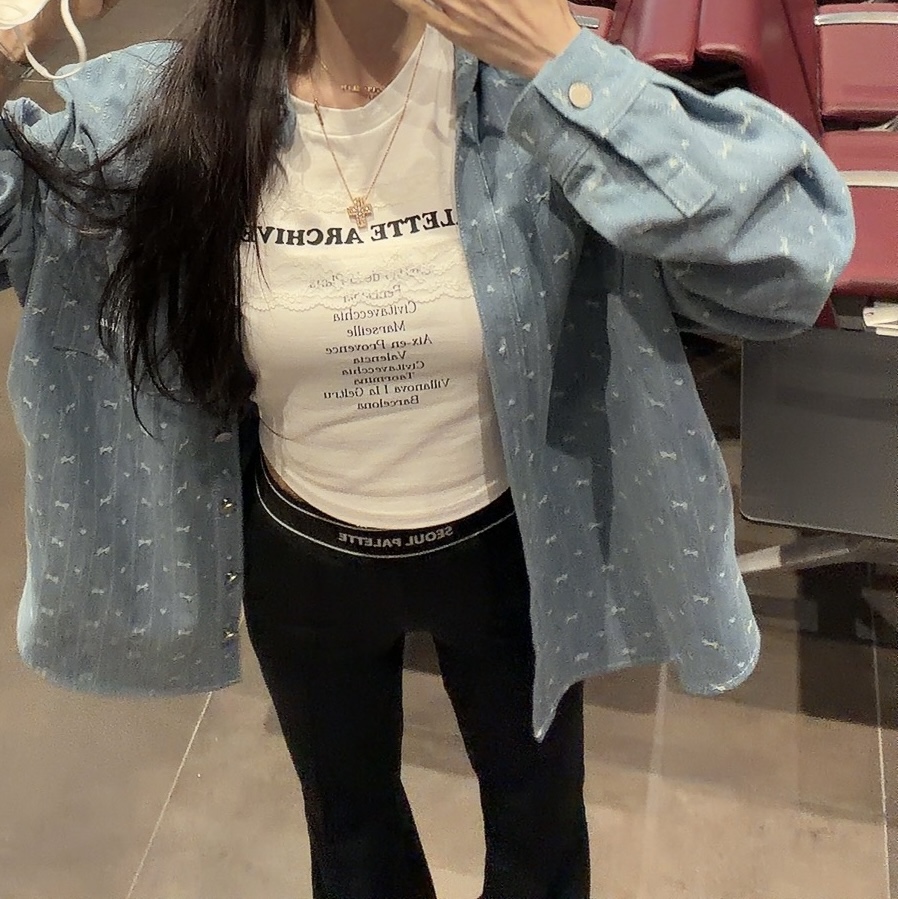 PALETTE-Q東大門直郵女士新品26春夏推薦人氣襯衫蕾絲衫PALETTE-Q襯衫/蕾絲衫