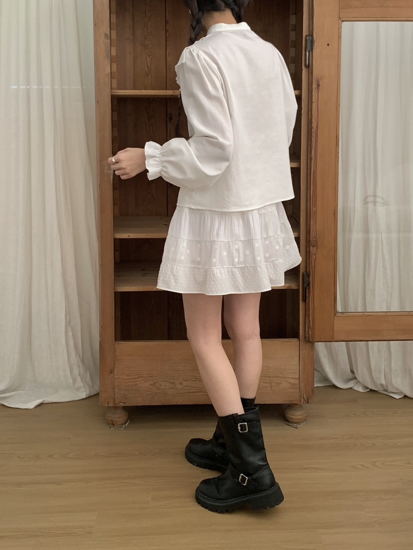 RE:OPENING韓國代購女士新品時尚真品熱賣職業襯衫蕾絲衫RE:OPENING襯衫/蕾絲衫