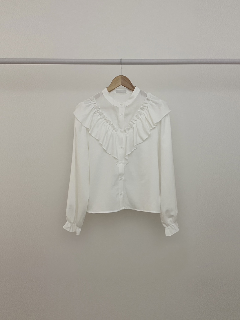 RE:OPENING韓國代購女士新品時尚真品熱賣職業襯衫蕾絲衫RE:OPENING襯衫/蕾絲衫圖色1