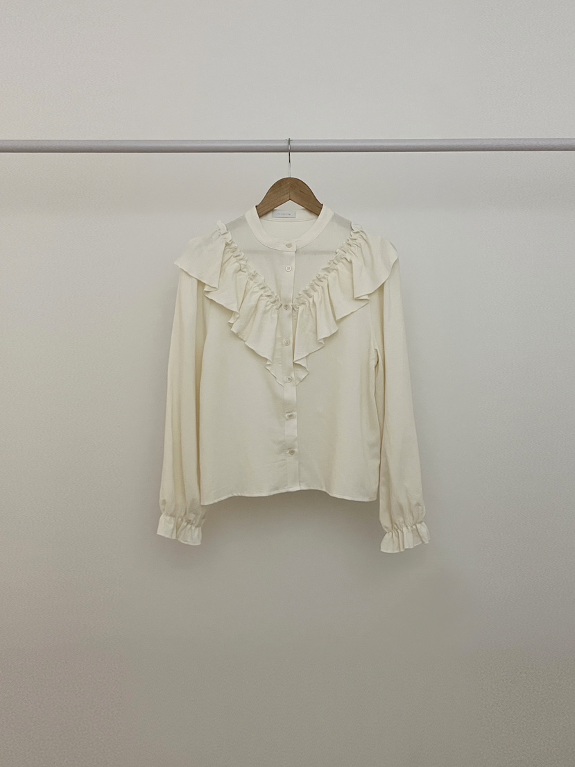 RE:OPENING韓國代購女士新品時尚真品熱賣職業襯衫蕾絲衫RE:OPENING襯衫/蕾絲衫圖色2