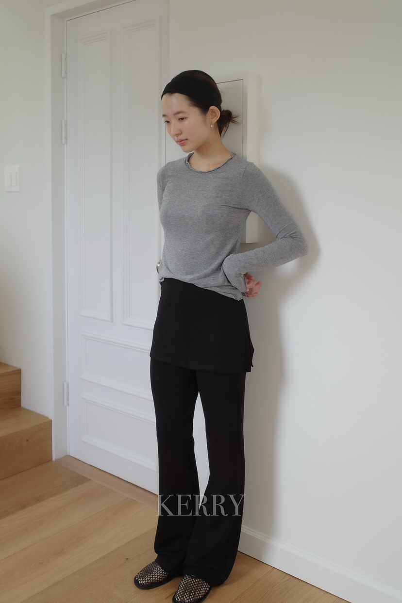 KERRY韓國代購女士新品推薦真品熱賣時尚休閑人氣裙褲套裝KERRY裙褲