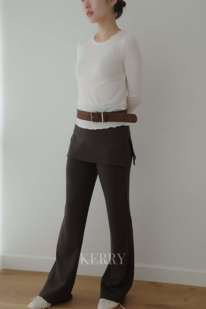 KERRY韓國代購女士新品推薦真品熱賣時尚休閑人氣裙褲套裝KERRY裙褲