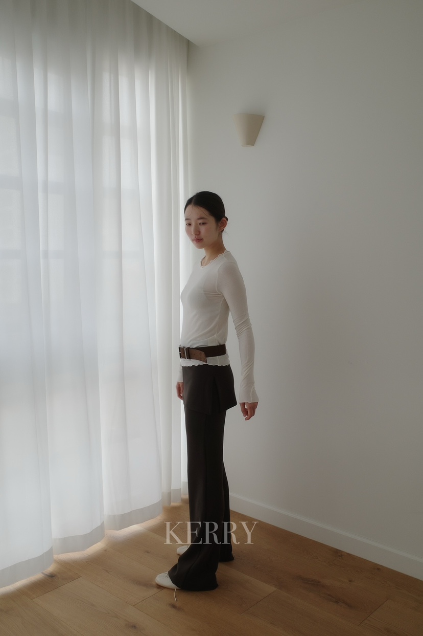 KERRY韓國代購女士新品推薦真品熱賣時尚休閑人氣裙褲套裝KERRY裙褲