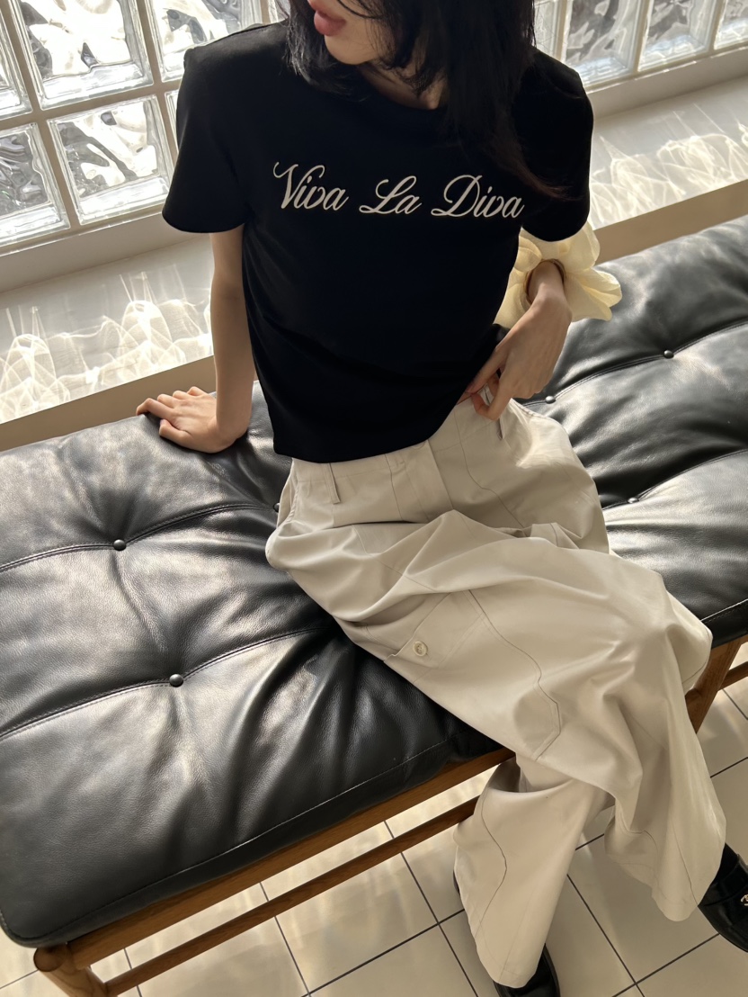 ME MO韓國直郵女士新品人氣真品26春夏休閑職業推薦時尚T恤ME MOT恤