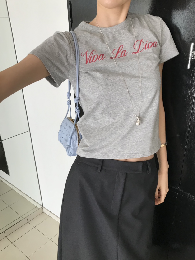 ME MO韓國直郵女士新品人氣真品26春夏休閑職業推薦時尚T恤ME MOT恤圖色3