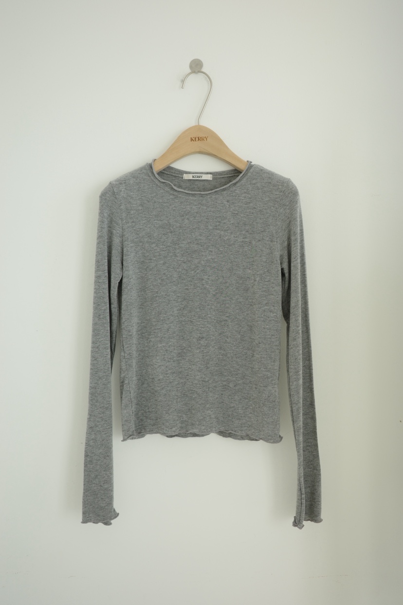 KERRY東大門實拍女裝新品推薦熱賣時尚26春夏真品長袖T恤KERRY長袖T恤圖色2