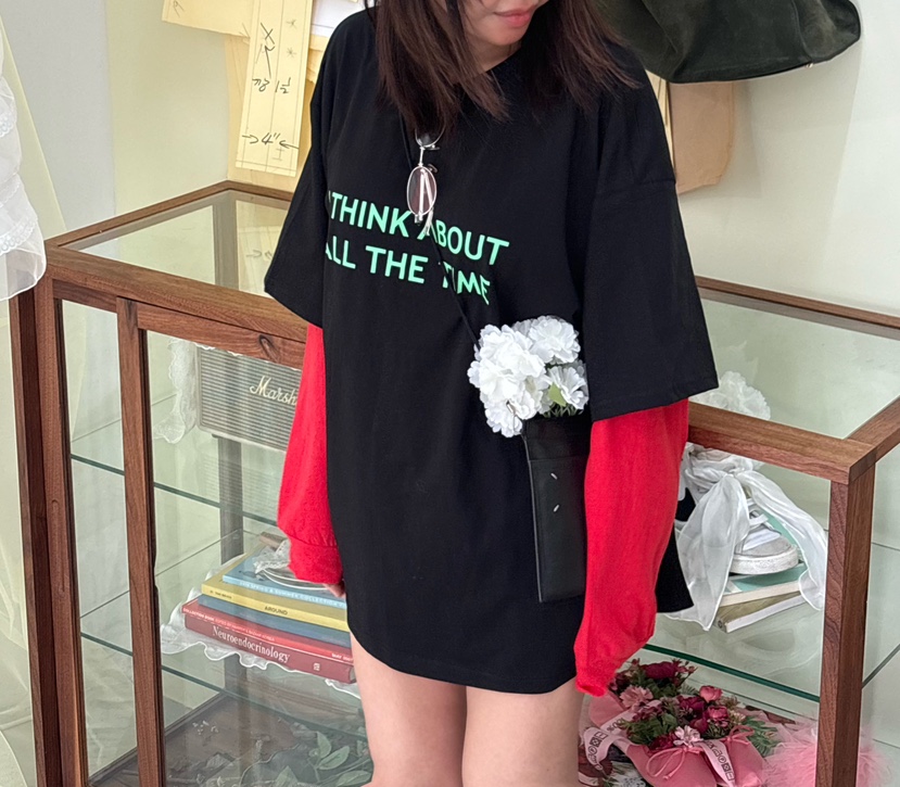 PLATFORM-L韓國代購女裝新款推薦真品休閑熱賣26春夏T恤PLATFORMT恤