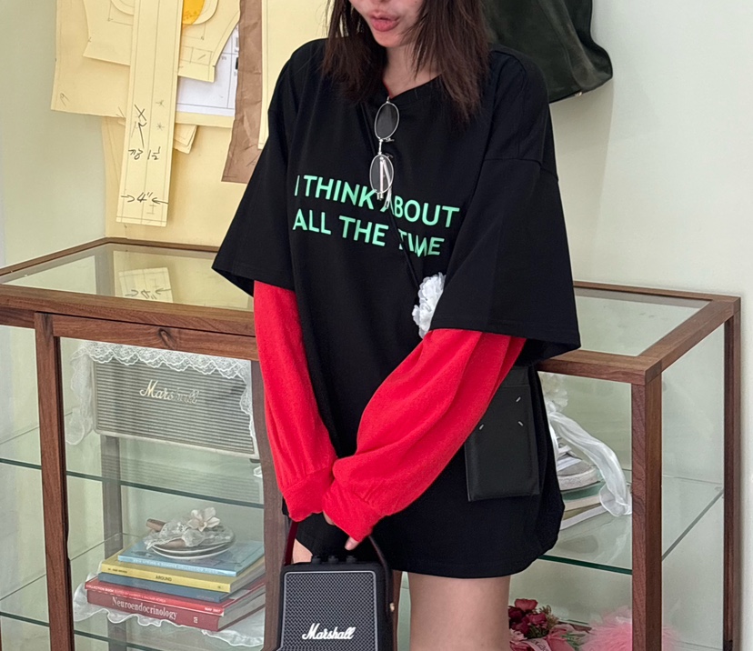 PLATFORM-L韓國代購女裝新款推薦真品休閑熱賣26春夏T恤PLATFORMT恤