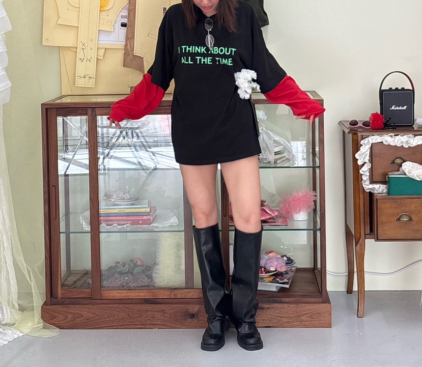 PLATFORM-L韓國代購女裝新款推薦真品休閑熱賣26春夏T恤PLATFORMT恤