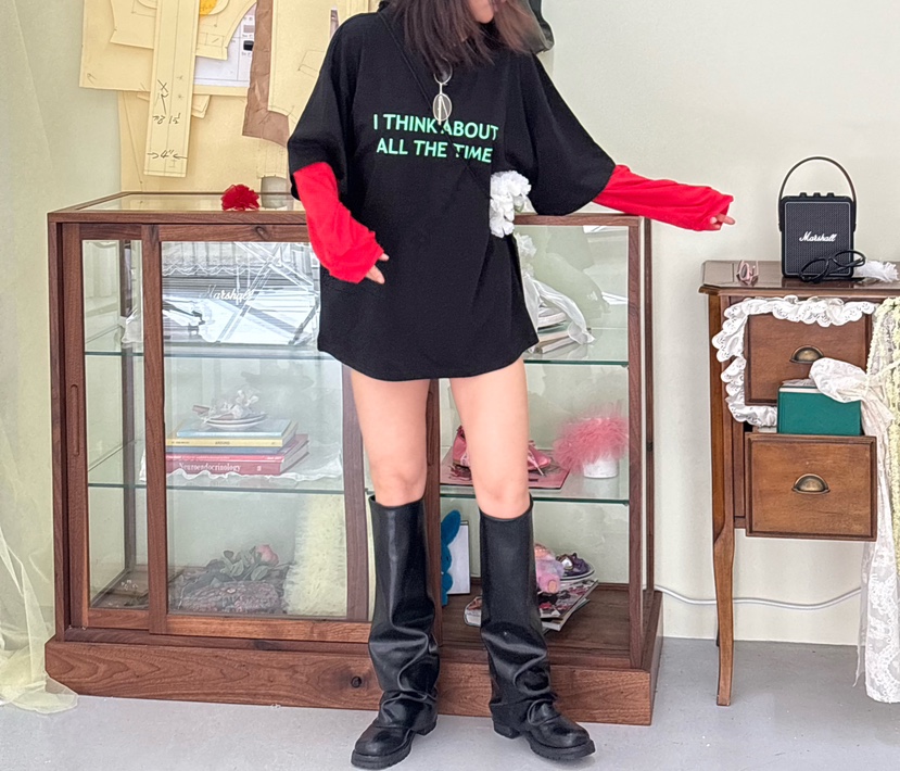 PLATFORM-L韓國代購女裝新款推薦真品休閑熱賣26春夏T恤PLATFORMT恤