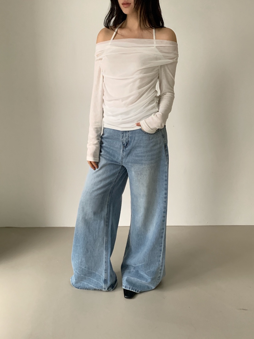 RIDGE-P東大門直郵女士新品人氣真品時尚休閑26春夏長袖T恤RIDGE-P長袖T恤