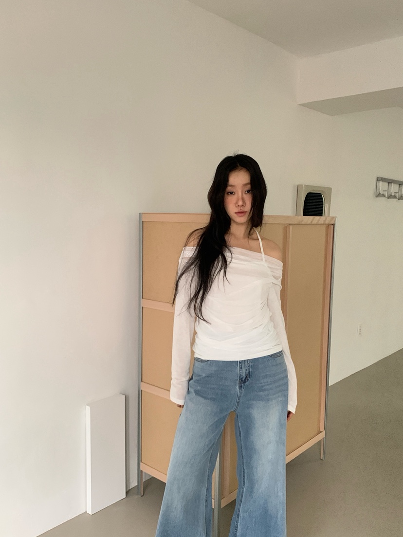 RIDGE-P東大門直郵女士新品人氣真品時尚休閑26春夏長袖T恤RIDGE-P長袖T恤