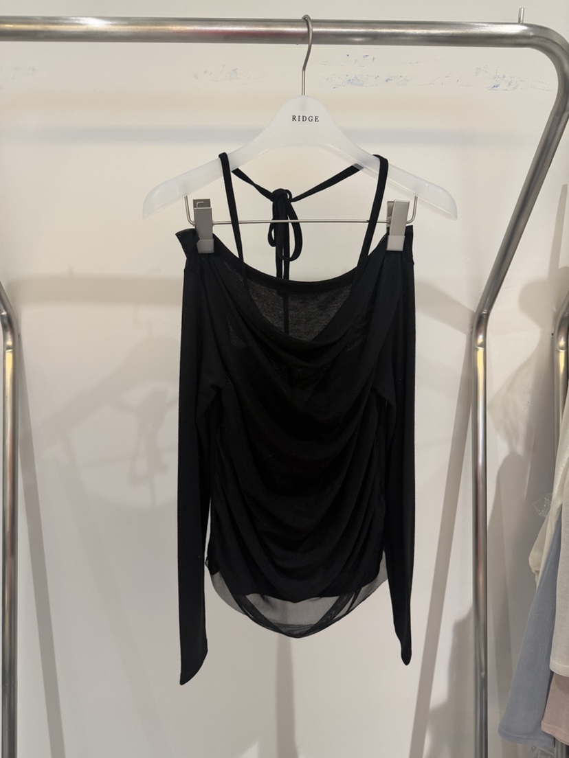 RIDGE-P東大門直郵女士新品人氣真品時尚休閑26春夏長袖T恤RIDGE-P長袖T恤圖色2