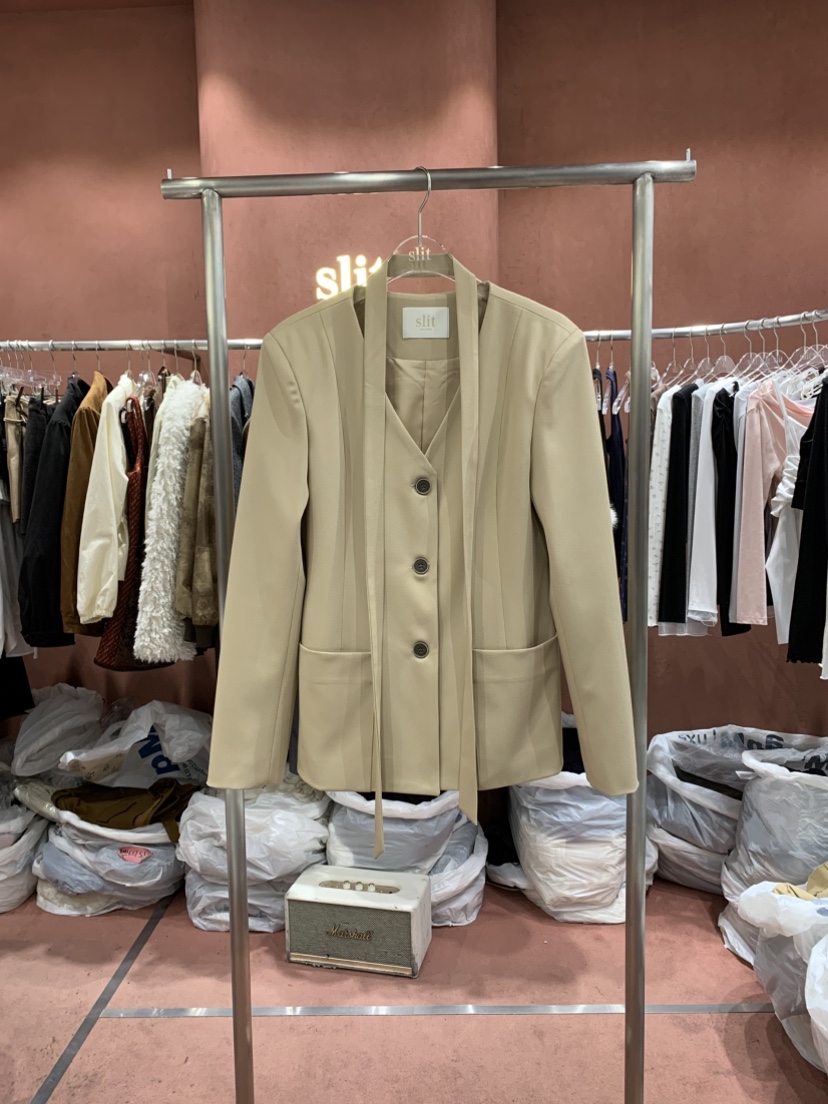 SLIT東大門代購女裝新品26春夏人氣時尚真品熱賣職業夾克SLIT夾克圖色1