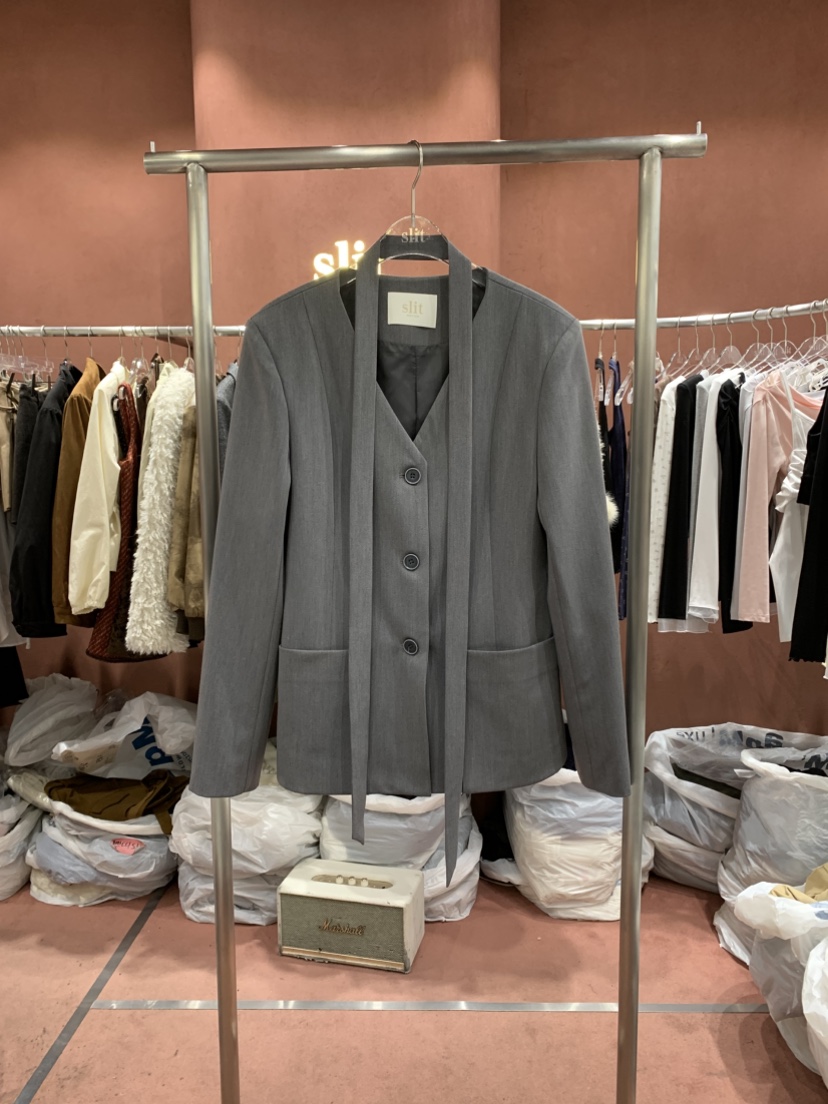 SLIT東大門代購女裝新品26春夏人氣時尚真品熱賣職業夾克SLIT夾克圖色2