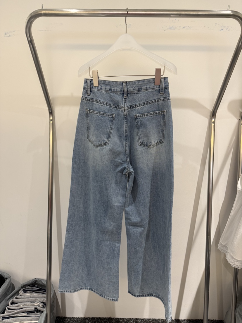 RIDGE-P韓國直郵女裝新品時尚推薦真品熱賣休閑26春夏牛仔褲RIDGE-P牛仔褲