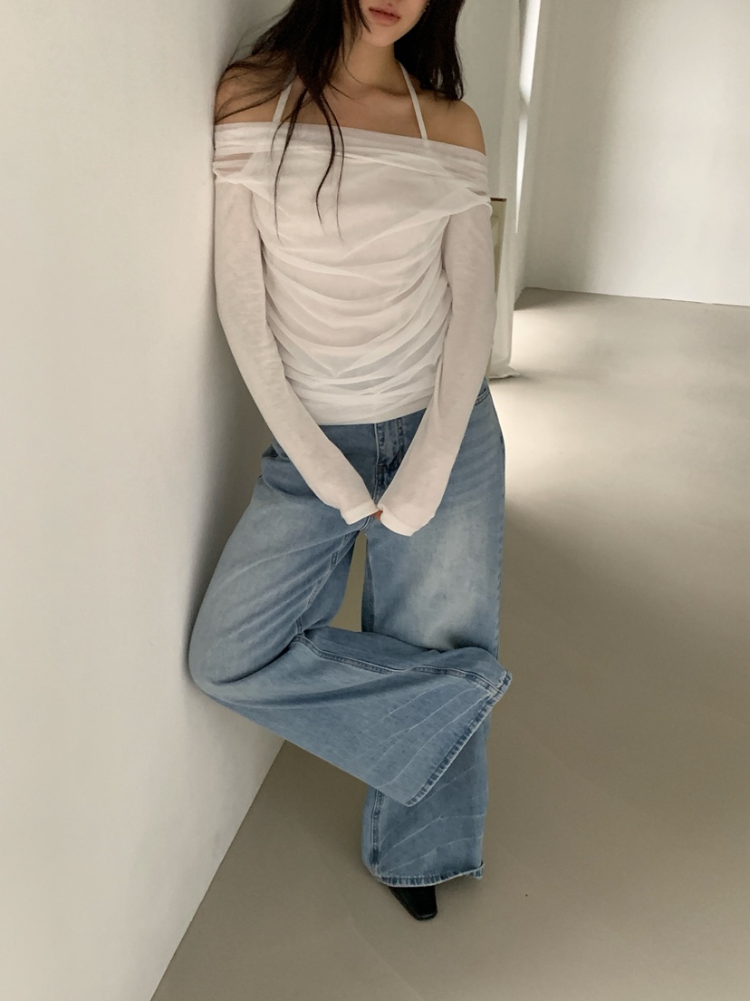 RIDGE-P韓國直郵女裝新品時尚推薦真品熱賣休閑26春夏牛仔褲RIDGE-P牛仔褲