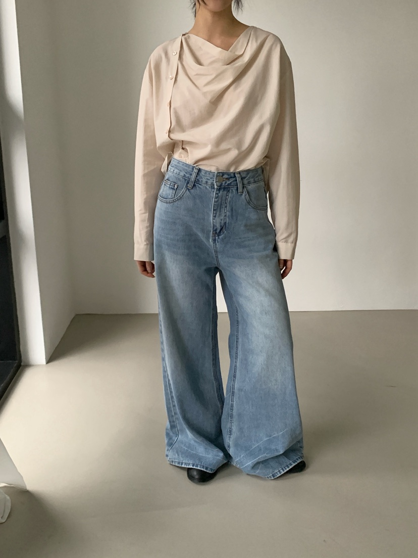 RIDGE-P韓國直郵女裝新品時尚推薦真品熱賣休閑26春夏牛仔褲RIDGE-P牛仔褲