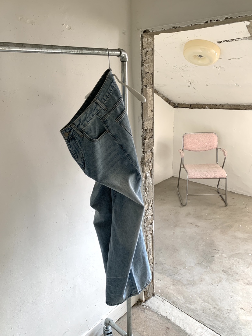 RIDGE-P韓國直郵女裝新品時尚推薦真品熱賣休閑26春夏牛仔褲RIDGE-P牛仔褲