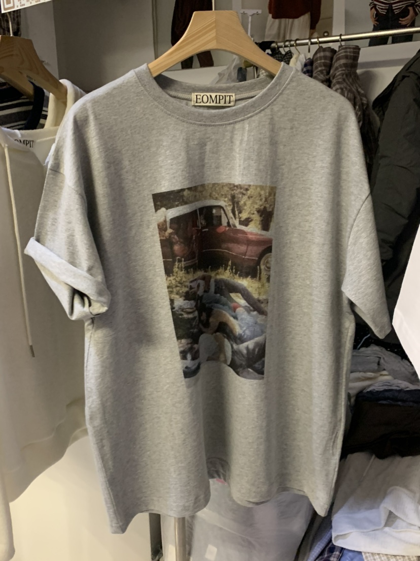 EOMPIT東大門直郵女士新款人氣推薦時尚真品26春夏休閑T恤EOMPITT恤圖色2
