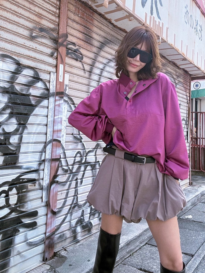 PARIS MATCH東大門實拍女士新款時尚人氣推薦短褲不含腰帶PARIS MATCH短褲