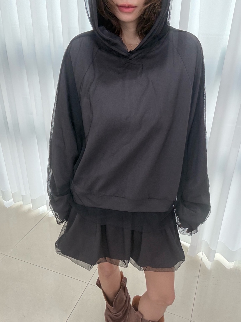 PARIS MATCH東大門實拍女裝新款時尚真品熱賣衛衣連帽衫PARIS MATCH衛衣圖色1