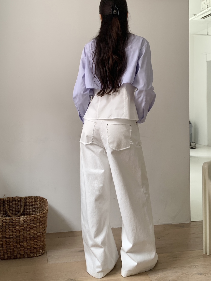 RE:OPENING東大門直郵女裝新款職業人氣26春夏熱賣休閑褲RE:OPENING休閑褲