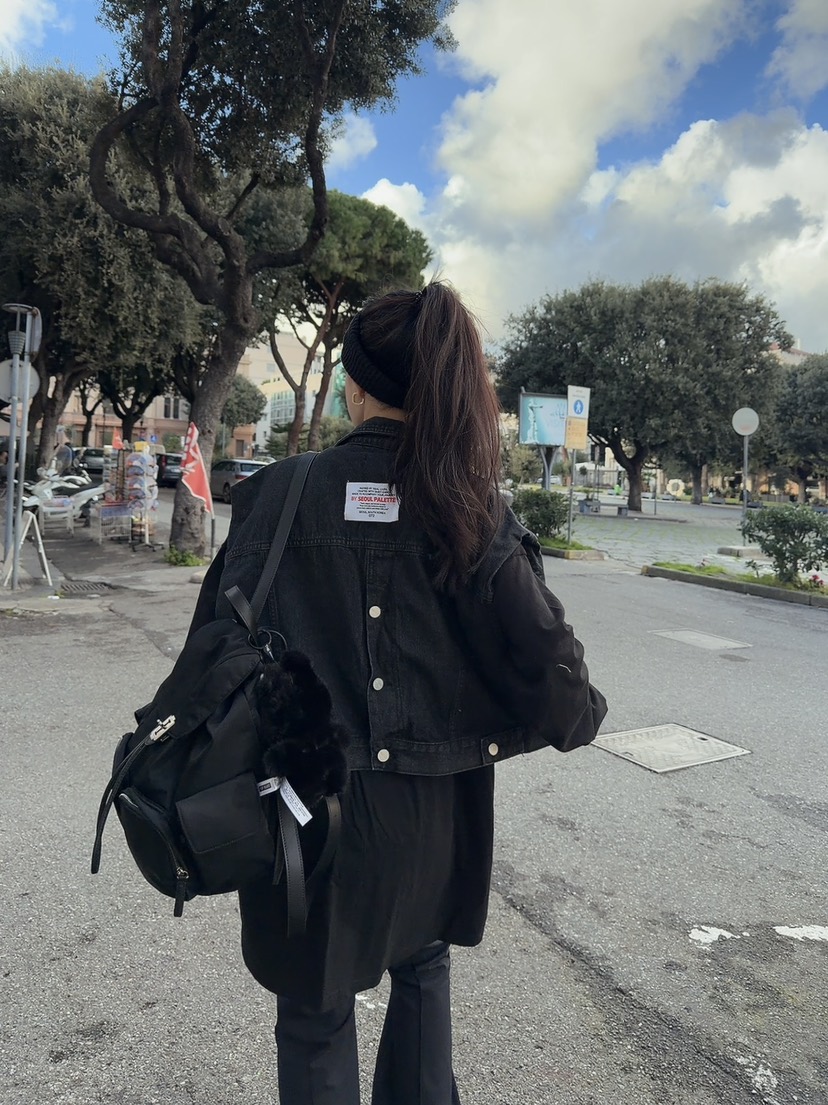 PALETTE-Q韓國代購女裝新品職業26春夏推薦真品夾克短款PALETTE-Q夾克